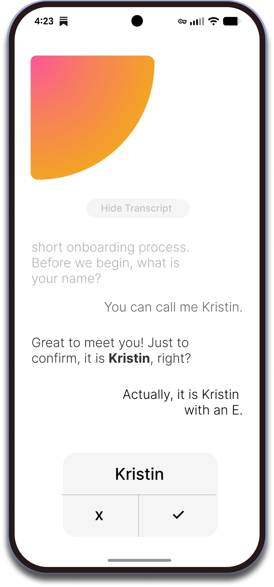Nudge onboarding sample